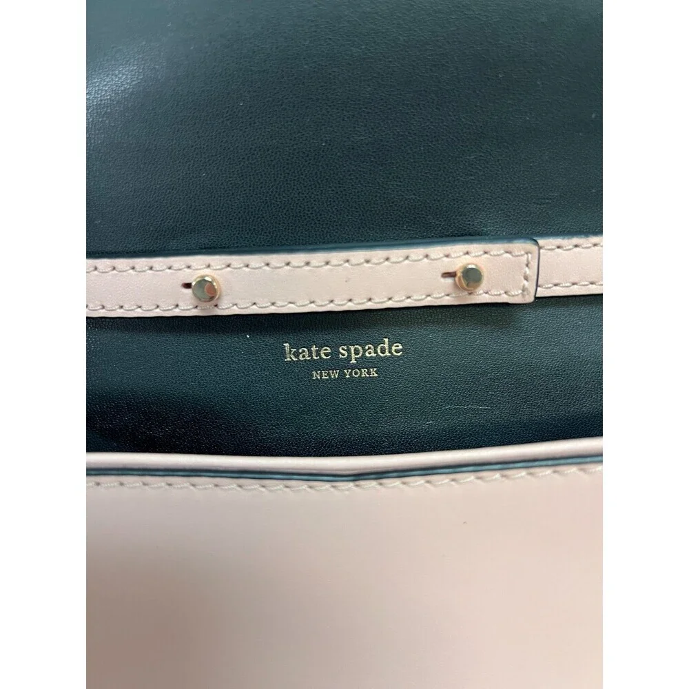 Kate Spade Neve Medium Convertible Flap Shoulder Bag - Rosy Cheeks/black/sparrow